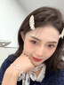 JALLOO白月光平安扣手鏈小眾ins高級感輕奢首飾品女生日禮物送女友閨蜜 白月光平安扣手鏈 曬單實拍圖