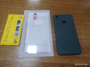 邁煜  vivoX21i手機殼vivoX21iA后置指紋版保護全包鏡頭直邊液態(tài)硅膠殼男女 【暗夜綠】+品牌貼膜 曬單實(shí)拍圖