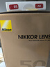 尼康（Nikon） 尼康鏡頭尼康單反鏡頭適用于尼康D6D850D780D7500D750等單反相機鏡頭 AF-S 50mmf/1.8G定焦鏡頭 曬單實拍圖