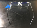 精工眼鏡框純鈦 男士商務(wù)半框眼鏡框 眼鏡近視配眼鏡 鈦材眼鏡架T744 鏡框+依視路A4防藍光1.67 曬單實拍圖