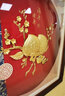 漢御帝閣足金金箔畫擺件壽桃賀壽禮品送長(zhǎng)輩導(dǎo)師生日禮物大壽禮高端紀(jì)念品 福壽安康-壽桃 足金輕奢30*30厘米 曬單實(shí)拍圖