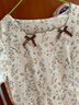 FOX.G碎花連衣裙女士純欲裙子夏天女裝2025年新款衣服小個子小香風(fēng)女裙 小香風(fēng)小蝴蝶結(jié)碎花連衣裙 XL 【建議120-135斤】 曬單實拍圖