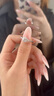 s999純銀星辰扭臂莫桑石鉆戒情侶對戒求婚訂婚戒情人節(jié)送女友禮物 50分星辰扭臂戒指+鑒定證書 閉口（下單備注圈口） 曬單實拍圖
