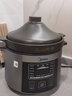 美的（Midea）電燉鍋電燉盅寶寶輔食鍋煮粥煲湯直燉白瓷內(nèi)膽慢燉陶瓷煲預約定時 DGC4018【火山陶釜】 4L 曬單實拍圖