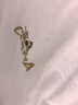 真維斯（JEANSWEST）白色短袖t恤男夏季新款純棉吸汗透氣男女半袖衫休閑簡約寬松上衣 白色 國潮小獅_K M【推薦95-115斤】 曬單實拍圖