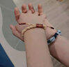 RASTACLAT 十二星座限定款 男女生情侶款小獅子手鏈繩情人節(jié)禮物 獅子座迷你款 曬單實(shí)拍圖