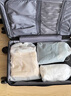 享樂(lè )屋旅行收納袋束口袋臟衣服行李箱防水抽繩袋防塵袋內衣衣物分裝出差 組合裝【大號5+中號5+小號5】 曬單實(shí)拍圖