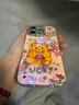 圣圖朗藍光點(diǎn)鉆小熊大象適用華為mate60蘋(píng)果15手機殼iphone14卡通12自帶鏡頭膜16網(wǎng)紅女13可愛(ài)防摔手機套 藍光粉底-彩虹小熊 iPhone 15 Pro 曬單實(shí)拍圖