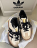 阿迪達斯 adidas三葉草女子SAMBA OG WLIFESTYLE休閑鞋 ID0478 37 曬單實拍圖