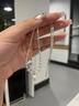 BREZ夏季碎銀子珍珠項鏈女2024新款輕奢小眾感強光珍珠鎖骨鏈生日禮物 碎銀珍珠吊墜項鏈 曬單實拍圖