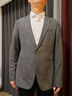 利郎絨感休閑西服外套男秋季24商務(wù)男士單西上衣 深灰 175/88A  曬單實(shí)拍圖
