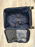 新秀麗（Samsonite）行李箱25英寸拉桿箱商務(wù)軟箱可拓展旅行箱AZ7黑色托運(yùn)密碼箱 曬單實(shí)拍圖