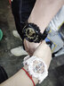 卡西歐（CASIO）運動(dòng)手表G-SHOCK/BABY-G時(shí)尚防水潮流卡西歐情侶表GA-110GB-1A+S120MF-4A心靈相悉 曬單實(shí)拍圖