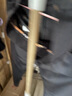 【四面彈力免燙】商務(wù)褲子男直筒褲休閑褲男長(zhǎng)褲子男寬松西裝褲 黑色+卡其色【兩條薄款】 30 【腰圍2尺3】 曬單實(shí)拍圖