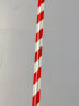 京玺 红白斜纹反光条胶带警戒线警示带定位贴墙贴地贴 宽5厘米 长45米 实拍图