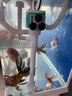 魚(yú)呼吸魚(yú)缸水族箱過(guò)濾器 增氧造浪 循環(huán)抽水三合一潛水上過(guò)濾泵 12W【五檔調(diào)節(jié)】適合：50-80cm缸用 曬單實(shí)拍圖