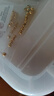 喜上眉梢足金999重工古法金珠散珠3D硬金光面磨砂黃金轉(zhuǎn)運珠圣誕節(jié)禮物女 1g【4mm重版光珠五顆】 曬單實拍圖