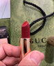 古馳（GUCCI）口紅啞光505傾色唇膏口紅禮盒化妝品套裝生日禮物女生送女友老婆 【HOT】唇釉311#莉琪日落橘 曬單實(shí)拍圖