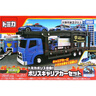 【9成新】多美（TAKARA TOMY）多美卡仿真合金小汽車場(chǎng)景警車搬運(yùn)車運(yùn)輸車套組男玩具175988 曬單實(shí)拍圖