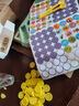 泰利奇兒童翻翻棋消消樂對對碰雙人對戰(zhàn)動腦專注力訓(xùn)練玩具親子互動 【超大號動物+水果】72個棋子-可 曬單實(shí)拍圖
