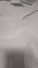 羅蒙兒童白色長袖polo衫男女童T恤打底衫學(xué)生班服校園服飾  白色 180 曬單實(shí)拍圖