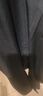 BAIQUETINGcleanfit褲子男春夏季高腰顯瘦馬吉拉西褲直筒垂感薄款休閑微喇褲 黑色 L碼 曬單實(shí)拍圖