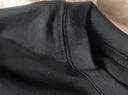 單位T恤體能服夏季圓領(lǐng)短袖純棉大碼保安半袖t衫短袖訓練衫 萊卡棉短袖T恤 L 曬單實(shí)拍圖