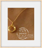 中國黃金（CHINA GOLD）黃金項鏈女莫比烏斯足金吊墜鑲鉆石七夕送女友媽媽情人節(jié)禮物 鑲鉆金吊墜+S925鏈+玫瑰禮盒 曬單實拍圖