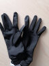 迪卡侬（DECATHLON）手套秋男女跑步健身骑行加绒保暖运动全指五指RUNC 黑色 L 实拍图