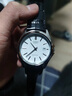 卡西歐（CASIO）商務(wù)手表日期顯示不銹鋼鋼帶防水手表日韓表男表黑盤銀帶商務(wù)推薦 MTP-1183E-7A 曬單實(shí)拍圖