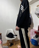 啄木鳥青少年運(yùn)動衛(wèi)衣套裝男秋季國風(fēng)男裝長袖高中學(xué)生潮流休閑搭配一套 8031黑色（套裝） XL (120-140斤左右） 曬單實(shí)拍圖