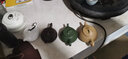 茗茶藝壺 宜興紫砂壺純全手工原礦綠泥石瓢壺泡茶壺高檔送禮紫砂功夫茶具 綠泥石瓢 曬單實(shí)拍圖