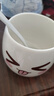 明袗創(chuàng  )意個(gè)性杯子陶瓷馬克杯帶蓋勺潮流情侶喝水杯家用咖啡杯男女茶杯 有蓋勺調皮 曬單實(shí)拍圖