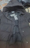 ONLY 2024冬季90白鴨絨保暖純色連帽長款羽絨服女|124412001 曬單實拍圖