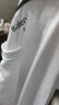班尼路（Baleno）短袖t恤男纯色体恤情侣款上衣青年基础百搭打底衫休闲透气新疆棉 01W白色 M 实拍图