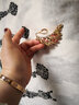 Eternelle法國永恒奧地利水晶胸花女高檔天鵝胸針氣質(zhì)別針絲巾扣教師節禮物 炫彩香檳 曬單實(shí)拍圖