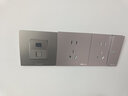 STSBEN86型暗裝電腦信息網(wǎng)絡網(wǎng)口光纖面板SC光纖加超六類非屏蔽網(wǎng)線插座 【灰色】光纖+超六類非屏蔽插座 曬單實拍圖