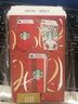 星巴克Starbucks 圣誕紅杯紀念款星禮卡套裝 實(shí)體儲值卡男女士送禮節日送禮禮品卡購物卡禮物 曬單實(shí)拍圖