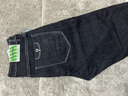 花花公子（PLAYBOY）牛仔褲男款春夏季新款彈力修身小腳褲男士潮流休閑高端黑色直筒褲 黑色 X-3071HH902 31 曬單實(shí)拍圖