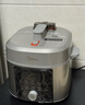 美的（Midea）小飛俠沸騰濃香雙模式電壓力鍋0氟0涂層雙膽高壓鍋5L智能預(yù)約家用煲湯4-6人煮飯煲E5825N輕音泄壓 曬單實(shí)拍圖