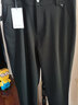 百斯盾高彈休閑褲女2025春夏新款透氣環(huán)保親膚休閑百搭顯瘦九分小垮褲 星耀黑-SD1V0066101 32 (2.5尺/170/82B) 曬單實(shí)拍圖