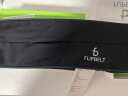 Flipbelt 美国飞比特跑步腰包腰带运动健身马拉松跑步装备手机包经典款黑M 实拍图