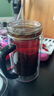 希諾（HEENOOR） 雙層玻璃杯隔熱帶手柄商務(wù)辦公室泡茶杯帶過濾網(wǎng)水杯帶把手 小樹款6721雙層 435ml 曬單實拍圖
