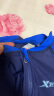 特步（XTEP）儿童泳衣男童连体小中大儿童泳镜泳帽游泳套装 藏青色 18#  实拍图