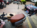 星騎俠星騎俠適pcx160尾箱LEAD新大洲本田NS125LA摩托車(chē)NS110LQ后備箱DT 55升萬(wàn)事如意+靠+不銹鋼 曬單實(shí)拍圖