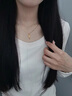 中國黃金（CHINA GOLD）錦鯉黃金項鏈女中高考加油勵志禮物逢考必過(guò)18成人禮物送女友老婆 足金錦鯉吊墜+贈S925鏈 曬單實(shí)拍圖