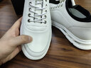零度男鞋2025秋冬新款男鞋百搭舒適爆米花氣墊輕柔回彈時(shí)尚休閑運動(dòng)鞋 白色 40 曬單實(shí)拍圖