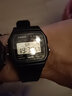 卡西歐（CASIO）學(xué)生時(shí)尚運動(dòng)手表簡(jiǎn)約復古小方塊腕表F-91W-1D 3D F94WA-8 電子表 F-105 【附加貼膜】 曬單實(shí)拍圖