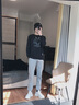 ASH春季男鞋新款A(yù)TOMIC系列牛皮增高低幫運(yùn)動(dòng)鞋小白鞋老爹鞋休閑鞋 米白色 41 曬單實(shí)拍圖