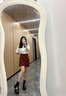 ZHR樂福鞋女純色鏡面時尚通勤單鞋女百搭春秋女鞋 AH561 鏡面黑 37  曬單實拍圖